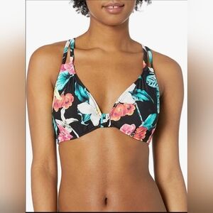 Seafolly Island Vibe F Cup Underwire Bikini Top, VGUC, Size 8